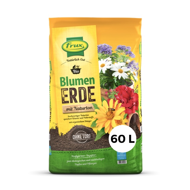 Blumenerde 60L (Frux) – Blumen Schuster – Blumenhandlung in Wien